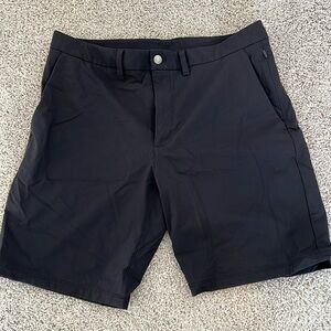 Men’s Black Golf Shorts